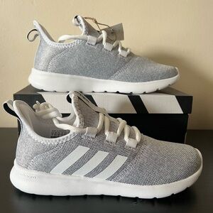 adidas Cloudfoam Pure 2.0 Sneakers HO4756 Grey/White Women’s Size 7 BNIB